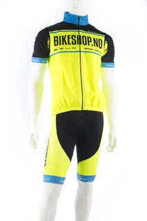 ATLET Elite Bikeshop Vest Mesh Signalgul/Sort,