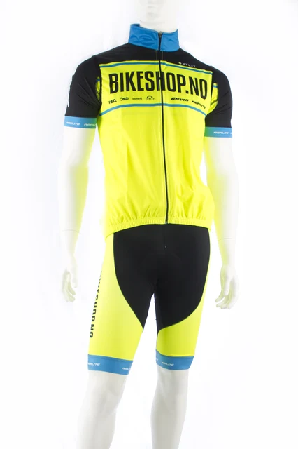 ATLET Elite Bikeshop Vest Mesh Signalgul/Sort, Str. S 