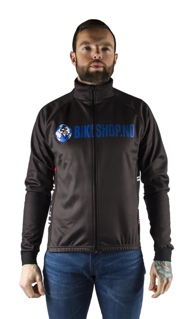 Bikeshop.no Windtex Vinterjakke Sort, Str. M 