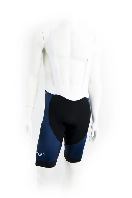 ATLET ELITE Sykkelshorts Sort/Blå, Str. 4XS 