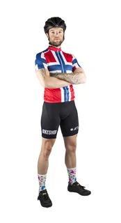 ATLET Norge Sykkeltr&#248;ye God komfort &amp; kvalitet, Heia Norge!