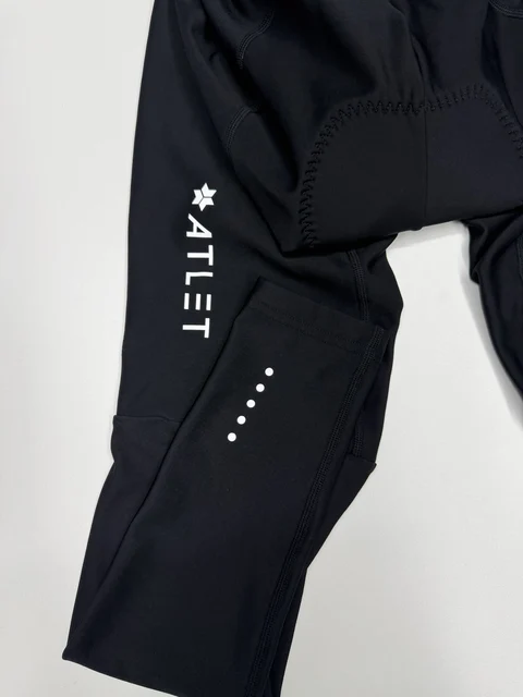 ATLET Core Sykkelbukse Sort, Str. 4XL 