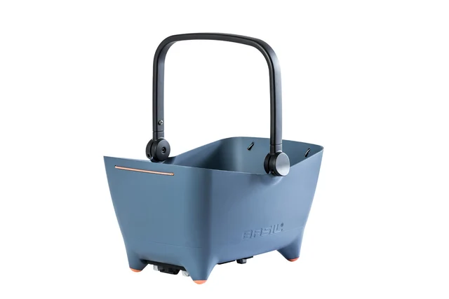 Basil Buddy MIK Hundekurv Bak Blå, 32L 