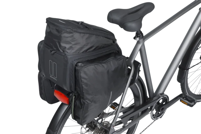 Basil Move Bagasjebrett Veske Sort, 10-26L, Universal Bridge 