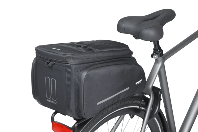 Basil Move Bagasjebrett Veske Sort, 10-26L, Universal Bridge 