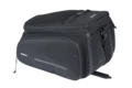 Basil Move MIK Bagasjebrett Veske Sort, 10-26L, ink MIK System