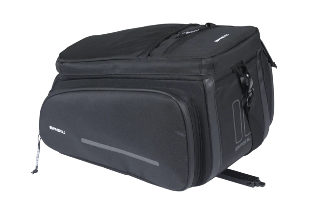 Basil Move Bagasjebrett Veske Sort, 10-26L, Universal Bridge 