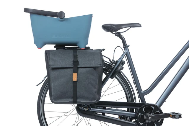 Basil Double Dekker MIK Adapterplate Til feste av toppbag oppå doble vesker 