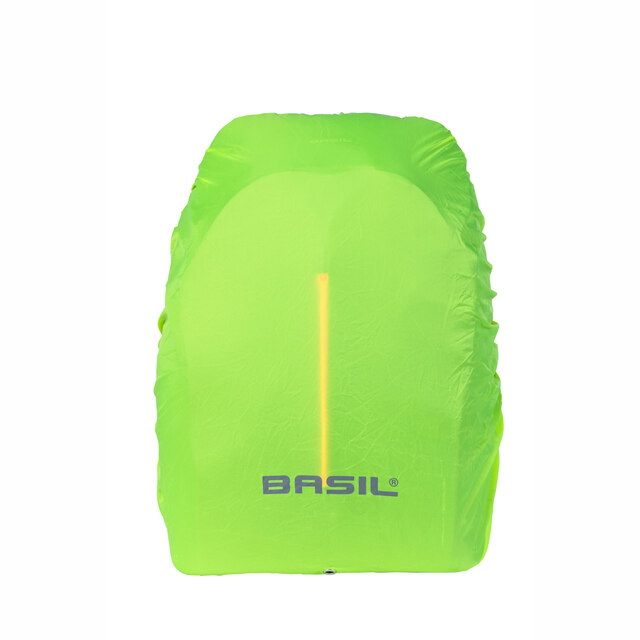 Basil B-Safe BackPack Sideveske Grå/Sort, 18L, LED lys, Ryggsekk 