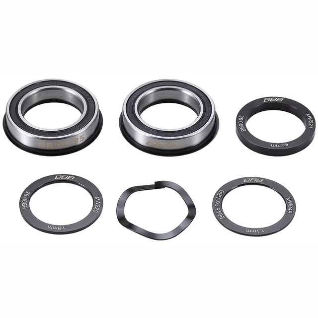 BBB BottomBear BBO-26 BB90 Kranklager Passer BB90/95 krankhus (Trek), Ø37/24mm 