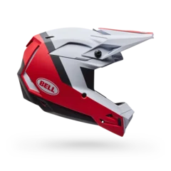 Bell Full-10 MIPS Hjelm White/Red Level Set, Str. M