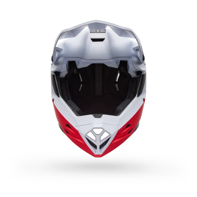 Bell Full-10 MIPS Hjelm White/Red Level Set, Str. M 