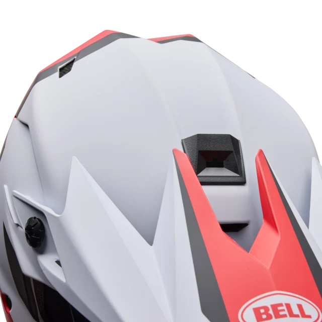 Bell Full-10 MIPS Hjelm White/Red Level Set, Str. M 