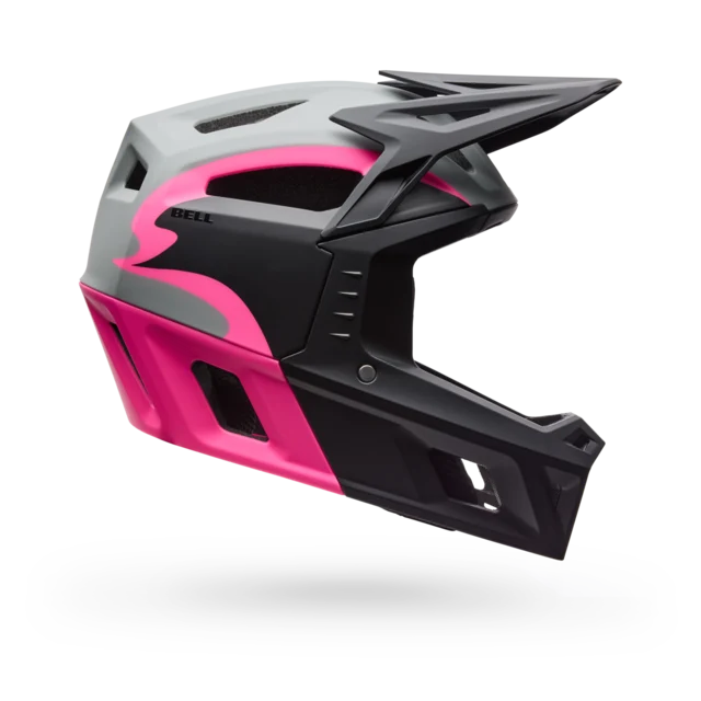 Bell Full-Air MIPS Hjelm Grey/Pink Fluid, Str. S 