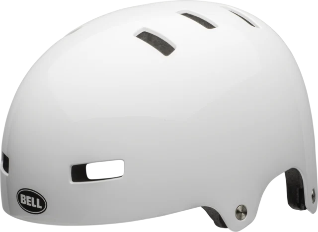 Bell Local Sykkelhjelm Mat White, Str. S 