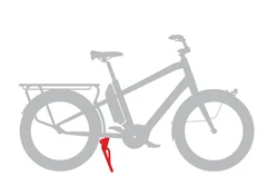 Benno Light Dobbel Kickstand/Støtte Maks 80kg, Til Boost EVO 3+