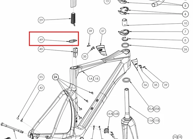 Bianchi Setepinne Deksel Oltre Pro/RC 