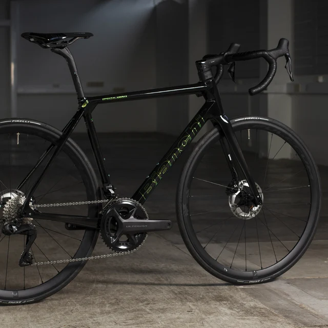 Bianchi Specialissima Landeveissykkel Black Carbon UD/Mermaid Scale, Str. 55 