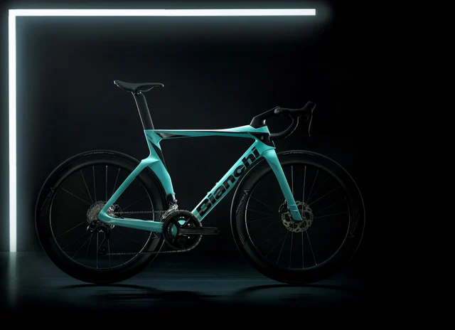 Bianchi Oltre Comp Landeveissykkel CK16 / Graphite Full Glossy, Str. 59 