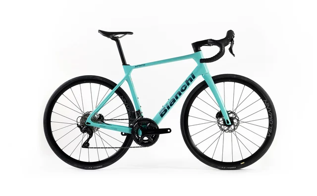 Bianchi Infinito Disc Racercykel CK16/Blue Glossy/Matt Logo, Str. 47 