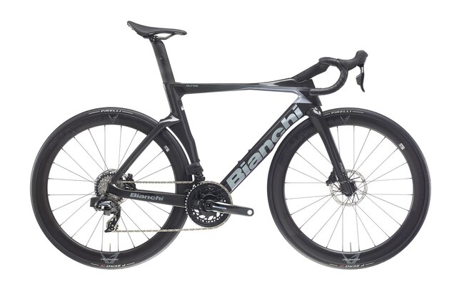 Bianchi Oltre Pro Racercykel Kol, Ultegra Di2 2x12, 4iiii Wattmåler 