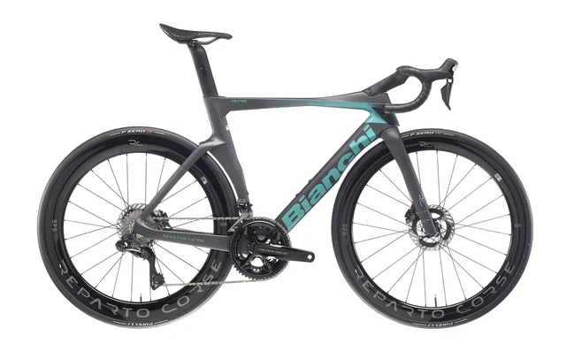 Bianchi Oltre RC Racercykel Carbon/CK Metallic Matt, Str. 47 