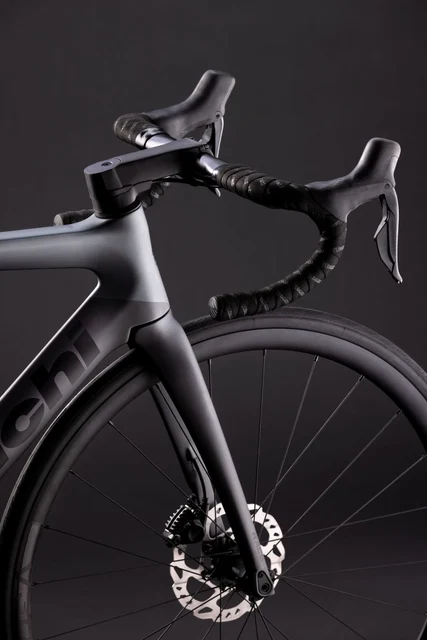 Bianchi Oltre Race Landeveissykkel Grey / Graphite Matt, Str. 57 