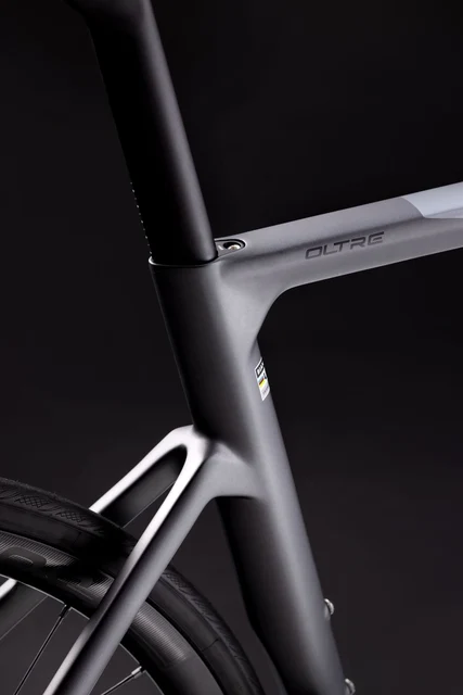 Bianchi Oltre Race Landeveissykkel Grey / Graphite Matt, Str. 57 