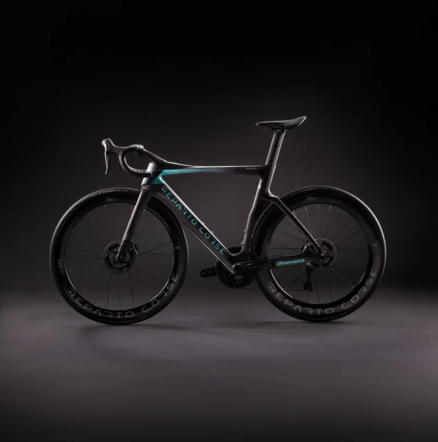 Bianchi Oltre RC Landeveissykkel Carbon / CK Metallic Matt, Str. 53 