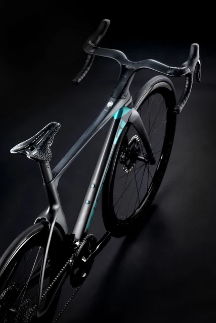 Bianchi Oltre RC Landeveissykkel Carbon / CK Metallic Matt, Str. 53 