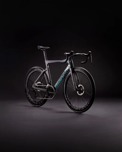 Bianchi Oltre RC Landeveissykkel Carbon / CK Metallic Matt, Str. 53 