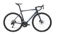 Bianchi Specialissima Comp Sykkel Black/Deep Blue/Grey Full Matt, Str. 57