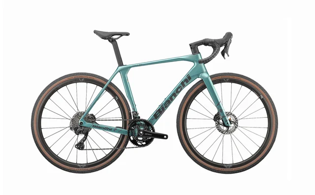 Bianchi Impulso Pro Grussykkel CelesteMetallic camo/Graphite F.Matt, XS 