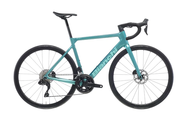Bianchi Sprint Disc Racercykel Celeste Metallic/CK16 Glossy, Str. 59 