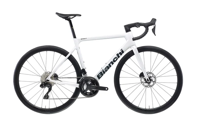 Bianchi Sprint Disc Landeveissykkel White/Copper Full Glossy, Str. 61 