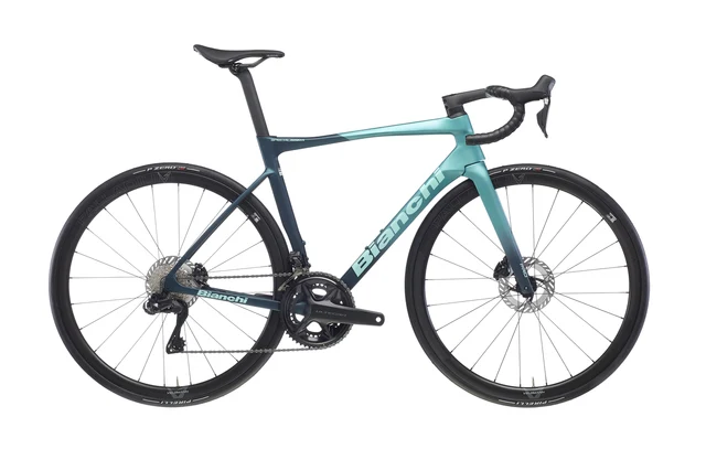 Bianchi Specialissima Pro Landeveisykkel Blue Tail/M.Celeste/CK16 Matt, Str. 53 