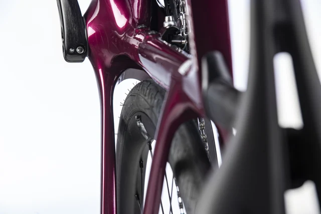 Bianchi Infinito Comp Landeveissykkel Burgundy Red - White, Str. 55 