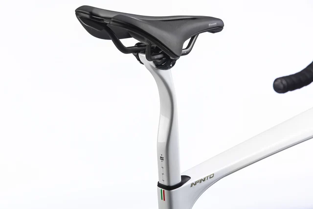 Bianchi Infinito Pro Landeveissykkel Hvit, Str. 50 
