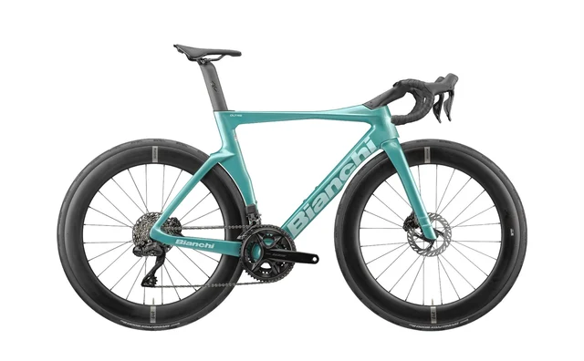 Bianchi Oltre Comp Landeveissykkel Celeste Metallico, Str. 47 