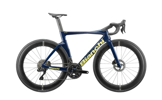 Bianchi Oltre Comp Landeveissykkel Blu Notte, Str. 47 