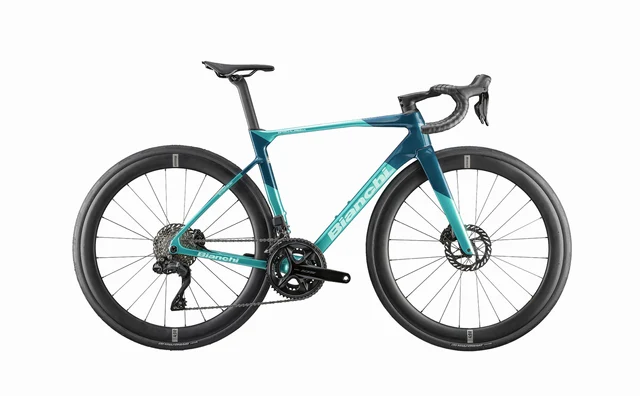 Bianchi Specialissima Landeveissykkel Celeste metallico, Str. 47 
