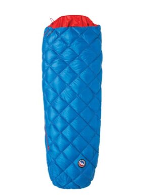 Big Agnes Anvil Horn 0 Lang Sovepose -17°C Limit, blå/rød, 1.45kg