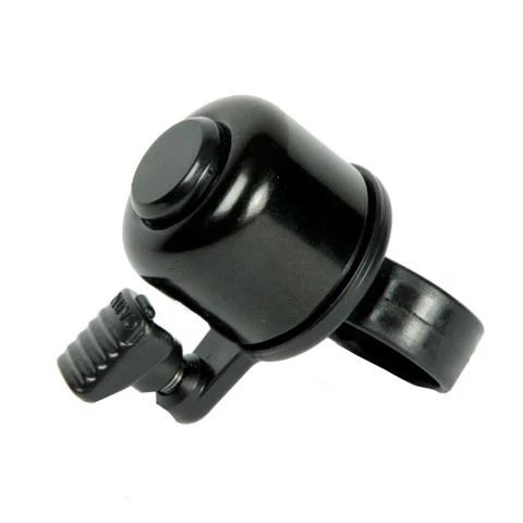 Ringeklokke for styre Sort, 25,4mm 