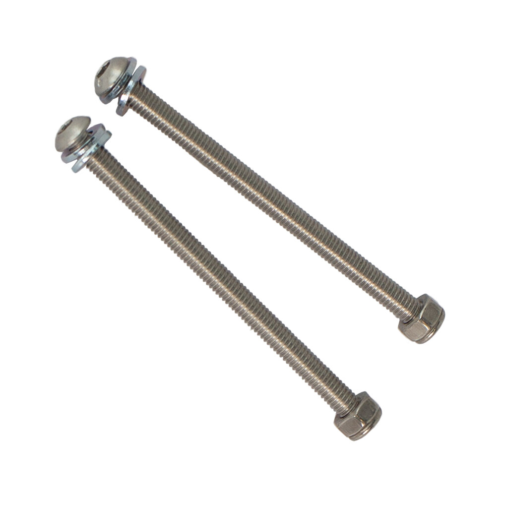 Skruv Insex M6 x 90 mm - 2 st Bredd: 6mm, längd: 90mm, Rostfri ...