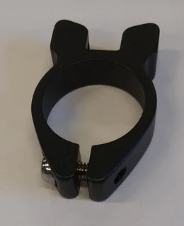 Bikeshop 34,9 mm Setepinneklemme Med bagasjebrettfeste, Alu