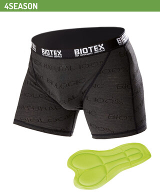 Biotex Power Bike Boxer med Vaddering Flexibel och hög rörelsefrihet