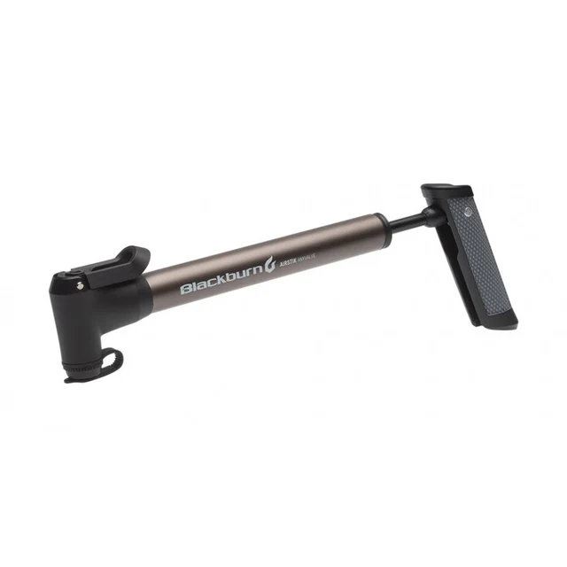 Blackburn Airstik AnyValve Minipump Pewter, 160 PSI / 11 Bar, 137 g 