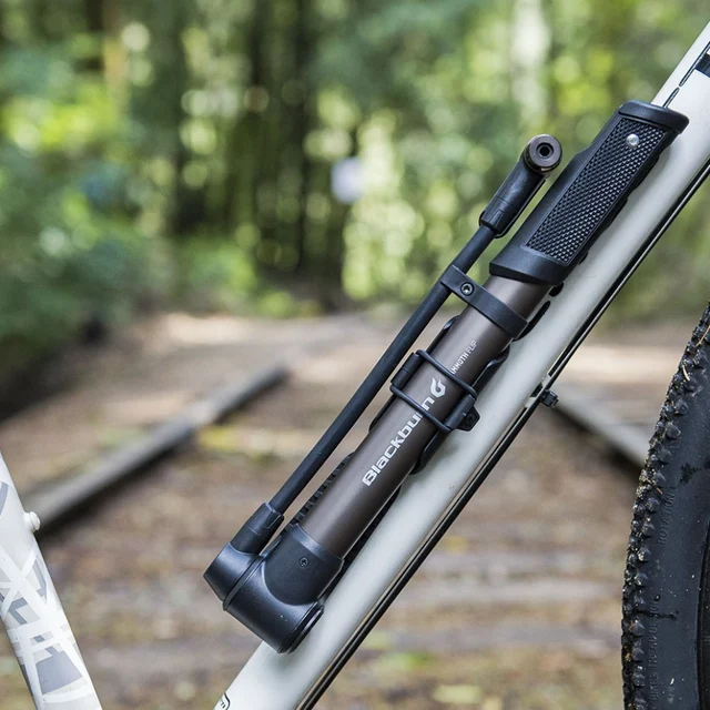 Blackburn Mammoth Flip Minipump Svart, Fotpinne & handtag, 90 PSI 
