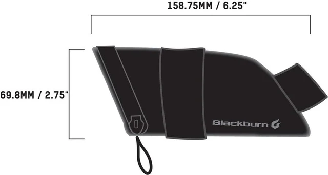 Blackburn Grid Small Seteveske Sort, 0,4 l, 55 g 