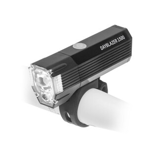 Blackburn Dayblazer 1500 Frontlys Sort, 1500 lumen, USB Oppladbar
